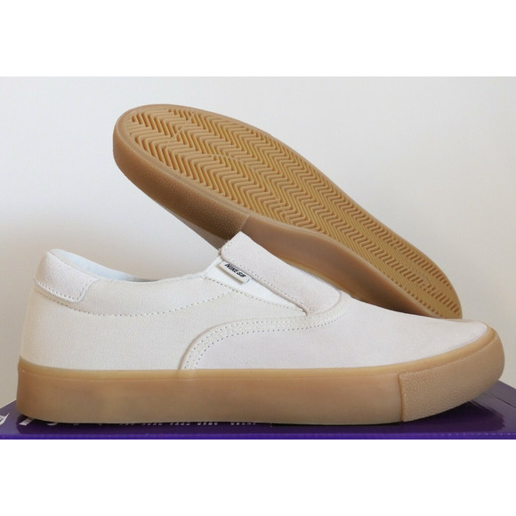 Nike Other - NIKE SB ZOOM VERONA SLIP OFF WHITE GUM BROWN SKATEBOARD SHOE - Men's Size 10.5